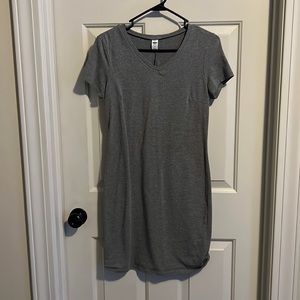 Grey T Shirt Dress